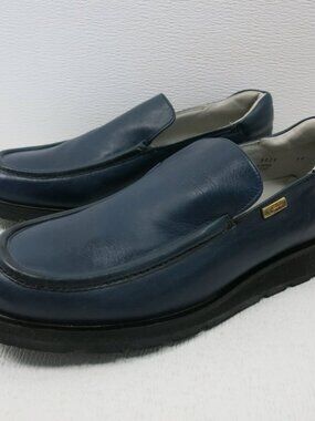 Mauri Genuine Leather Casual Dress Comfort Loafers Men's Footwear Italy Sz 10